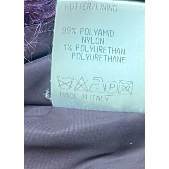 Jil Sander Purple Mohair Wool Blend Long Coat Button Front Size DE 38/ US 8 - Picture 10 of 10